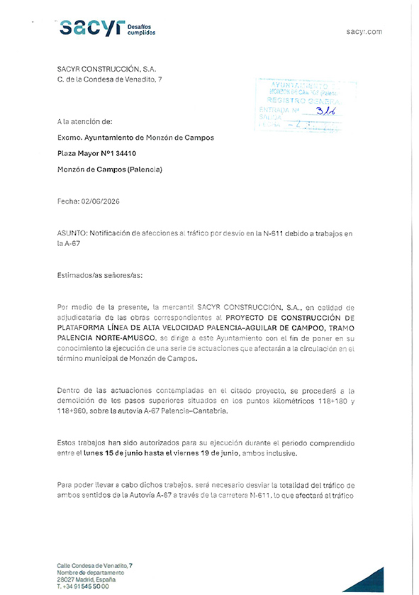 desvio_trafico_A-67_documento1 desvio_trafico_A 67_documento1